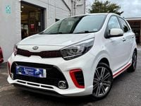 Used Kia Picanto GT-Line S 99 HP (72 kW) 2018 White Hatchback