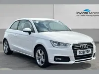 Used Audi A1 Sport 95 HP (69 kW) 2018 Shell white gloss Hatchback