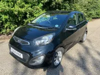 Used Kia Picanto 84 HP (61 kW) 2014 Black Hatchback