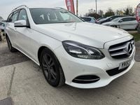 Begagnad Mercedes E220 SE 2013 Vit Kombi