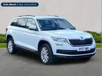 Used Skoda Kodiaq SE 150 HP (110 kW) 2017 White SUV