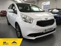 Used Kia Venga 90 HP (66 kW) 2017 White Hatchback