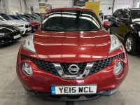 Used Nissan Juke Acenta Premium 115 HP (84 kW) 2015 Red SUV