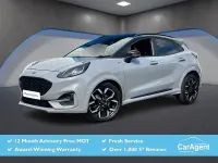 Begagnad Ford Puma ST-Line X 2022 Grå SUV