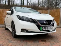 Used Nissan Leaf N-Connecta 39 kW (54 HP) 2019 White Hatchback