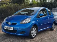 Usado Toyota Aygo 2009 Azul Citadino