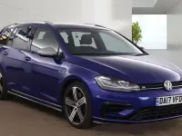 Used VW Golf VII R 310 HP (228 kW) 2017 Blue Estate