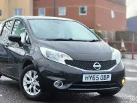 Begagnad Nissan Note Acenta Premium 90 HK (66 kW) 2015 Svart Minibuss
