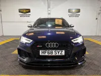 Used Audi RS4 Advanced 450 HP (330 kW) 2018 Blue Estate