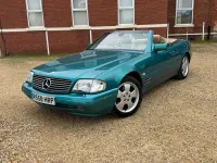 Used Mercedes SL320 1998 Green Cabriolet