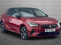 Used Vauxhall Corsa Elite 100 HP (73 kW) 2020 Red Hatchback