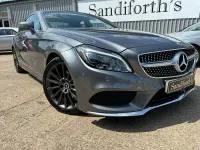 Used Mercedes CLS220 AMG line 2018 Grey Coupe