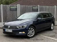 Usado VW Passat SE 120 HP (88 kW) 2015 Azul Carrinha