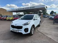 Used Kia Sportage 177 HP (130 kW) 2017 White SUV
