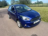 Used Ford Ka Plus Zetec 70 HP (51 kW) 2017 Blue Hatchback