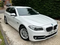 Usado BMW 520 190 CV (139 kW) 2015 Blanco Familiar