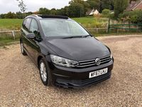 Used VW Touran Family 115 HP (84 kW) 2017 Black MPV