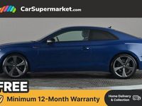 Used Audi A5 Black Edition 150 HP (110 kW) 2019 Blue Coupe