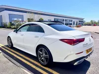 Used Mercedes CLA200 AMG line 2021 White Coupe