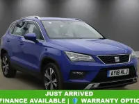Second-hand Seat Ateca Ecomotive 115 CP (84 kW) 2018 Albastru SUV