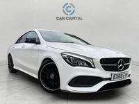 Used Mercedes CLA220 AMG line 2018 White Sedan