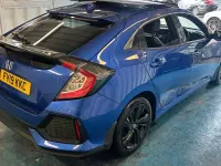 Used Honda Civic EX 126 HP (92 kW) 2019 Blue Hatchback