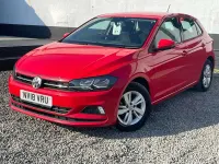 Used VW Polo SE 65 HP (47 kW) 2018 Red Hatchback