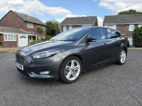 Used Ford Focus Titanium 125 HP (91 kW) 2015 Grey Hatchback