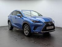 Used Lexus NX300h E-FOUR 2019 Blue SUV