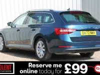 Used Skoda Superb SE Technology 150 HP (110 kW) 2022 Blue Estate