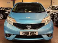 Used Nissan Note N-TEC 2016 Blue Hatchback