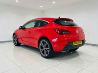 Used Vauxhall Astra GTC SRi 165 HP (121 kW) 2014 Red Coupe