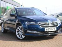 Used Skoda Superb SE L 147 HP (108 kW) 2022 Petrol blue metallic Estate