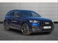 Used Audi Q7 Black Edition 340 HP (250 kW) 2022 Blue SUV