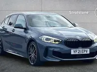 Used BMW 128 ti 265 HP (194 kW) 2021 Blue Hatchback
