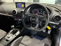 Used Audi A3 Sportback Black Edition 116 HP (85 kW) 2018 White Hatchback