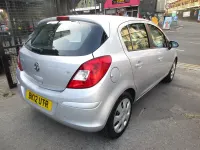 Used Vauxhall Corsa 80 HP (58 kW) 2012 Silver Hatchback