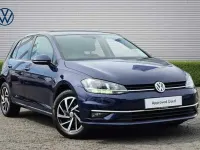 Used VW Golf VII Match 115 HP (84 kW) 2019 Blue Hatchback