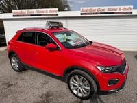Used VW T-Roc SEL 150 HP (110 kW) 2021 Red SUV
