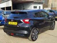 Used Nissan Micra Tekna 91 HP (66 kW) 2021 Black Hatchback
