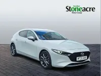 Used Mazda 3 Exclusive-Line 138 HP (101 kW) 2025 White Hatchback