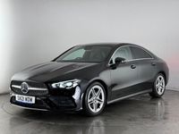 Used Mercedes CLA200 AMG line 2021 Black Coupe
