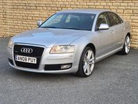 Used Audi A8 233 HP (171 kW) 2008 Silver Sedan