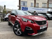 Second-hand Peugeot 3008 GT-line 130 CP (95 kW) 2017 Roșu SUV