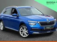 Used Skoda Kamiq SE L Executive 115 HP (84 kW) 2024 Blue SUV