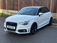 Used Audi A1 Sportback S-Line 105 HP (77 kW) 2014 White Hatchback