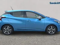 Used Nissan Micra Acenta 101 HP (74 kW) 2019 Blue Hatchback