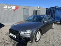 Used Audi A4 S-Line 150 HP (110 kW) 2018 Grey Sedan