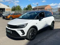 Used Vauxhall Crossland Ultimate 110 HP (80 kW) 2023 White SUV