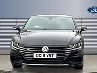 Used VW Arteon R-line 150 HP (110 kW) 2019 Black Hatchback